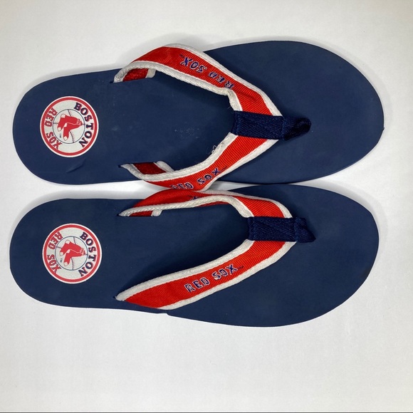red sox flip flops